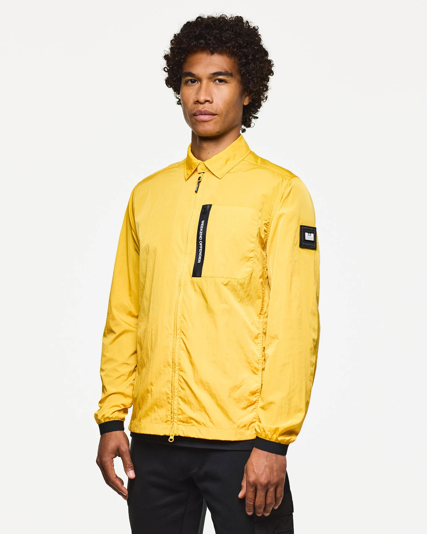 Weekend Offender Halen Over-Shirt Honey Yellow 2 Weekend Offender Halen Over-Shirt Honey Yellow - Image 2
