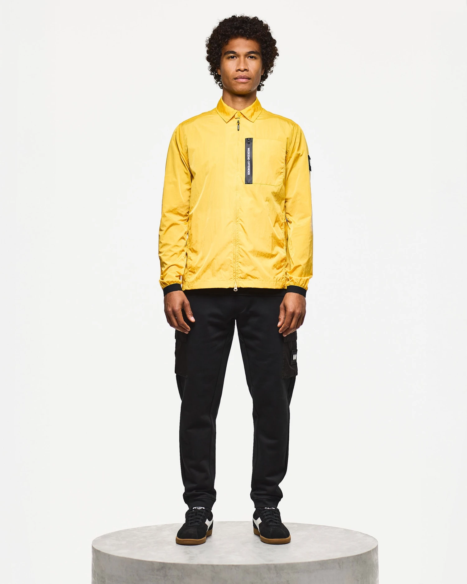 Weekend Offender Halen Over-Shirt Honey Yellow 4 Weekend Offender Halen Over-Shirt Honey Yellow - Image 4