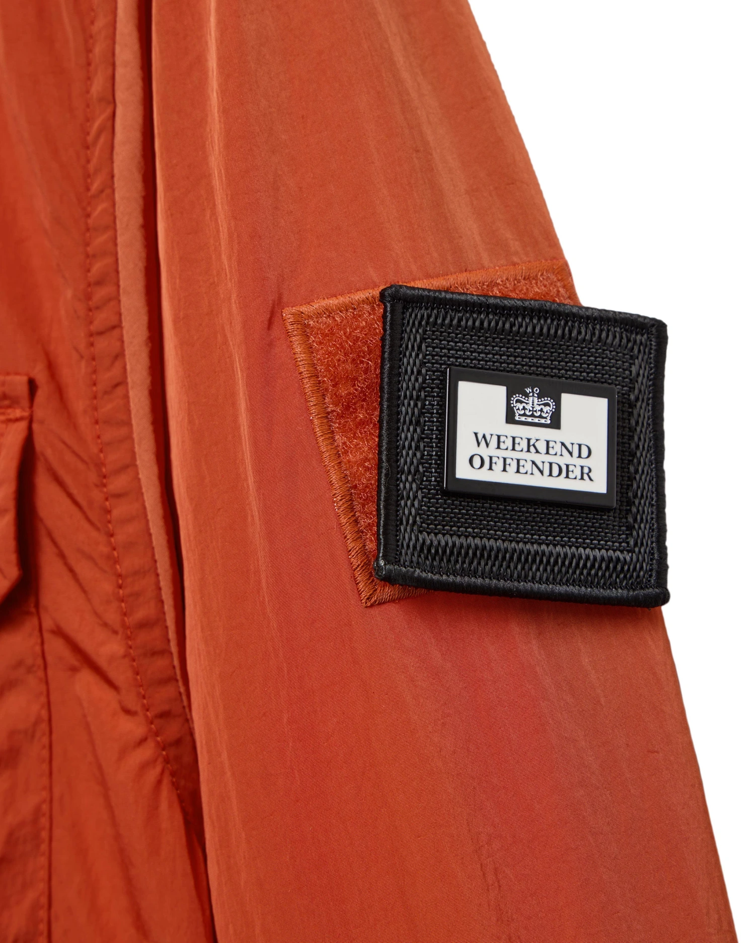 Weekend Offender Plus Size - Shields Over-Shirt Sunset Orange 2 Weekend Offender Plus Size - Shields Over-Shirt Sunset Orange - Image 2