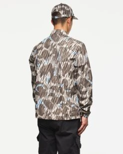 Weekend Offender Yorke Over-Shirt Tobacco Brown -Weekend Offender OS3A08 YORKE TOBACCO 11446