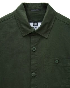 Weekend Offender Hynde Over-Shirt Black Forest Green -Weekend Offender OS3A14 HYNDE BLACK FOREST 10366