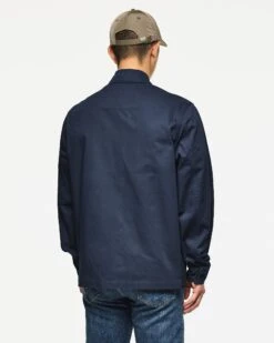 Weekend Offender Hynde Over-Shirt Navy -Weekend Offender OS3A14 HYNDE NAVY 4483 MODEL