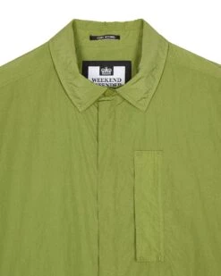 Weekend Offender Porter Pocket Over-Shirt Kiwi Green -Weekend Offender OSAW2302 PORTER KIWI 7330