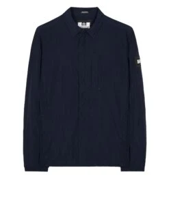 Weekend Offender Porter Pocket Over-Shirt Navy