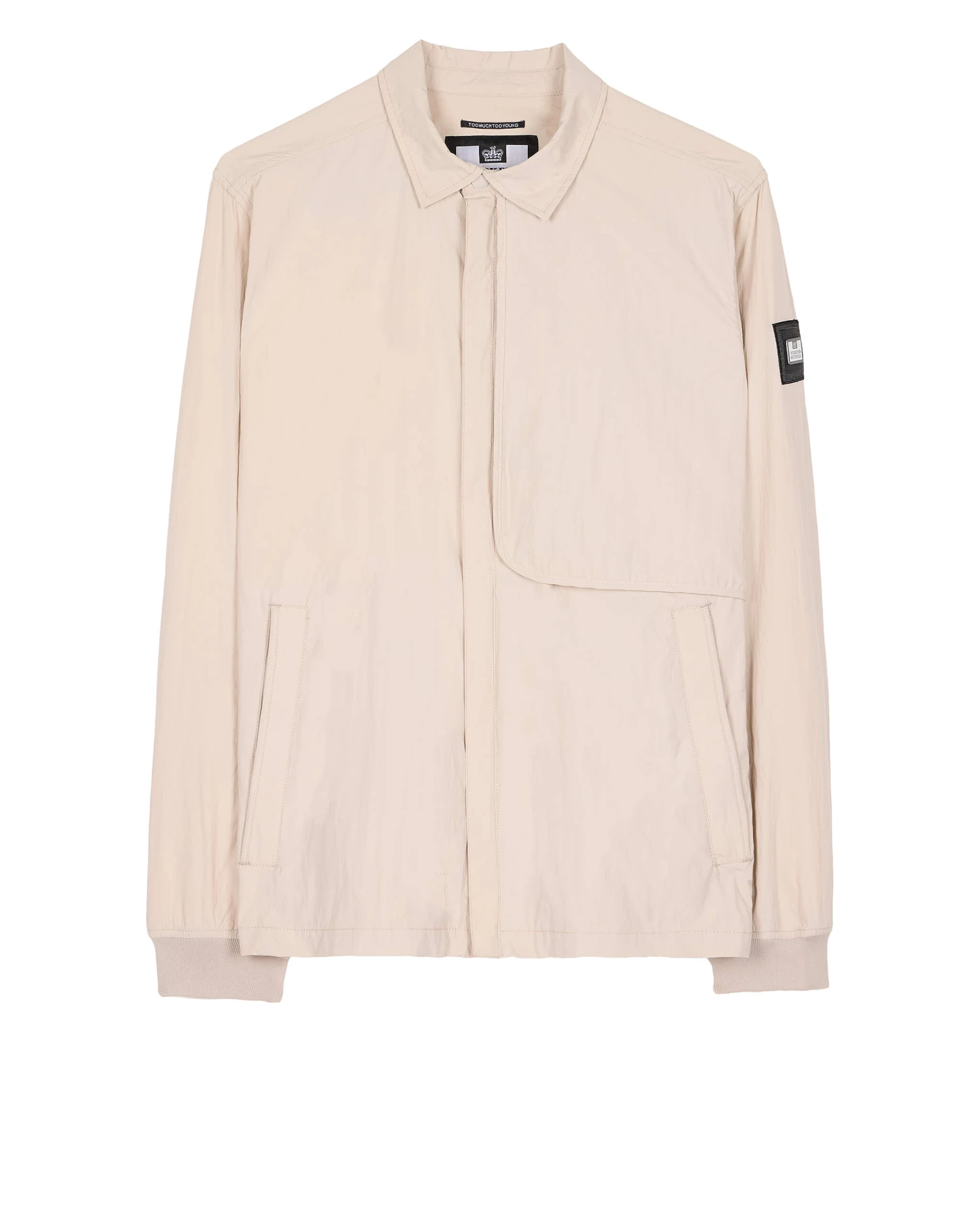 Weekend Offender Eubank Over-Shirt Pumice 1 Weekend Offender Eubank Over-Shirt Pumice