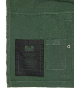Weekend Offender Formella Garment Dye Over-Shirt Dark Green -Weekend Offender OSSS2312 FORMELLA DARK GREEN 0223