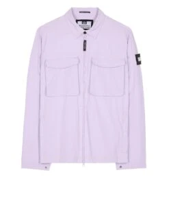 Weekend Offender Formella Garment Dye Over-Shirt Wisteria