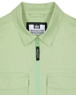 Weekend Offender Formella Over-Shirt Pale Moss Green -Weekend Offender OSSS24 02 FORMELLA PALE MOSS 2454