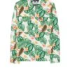 Weekend Offender White Lotus Over-Shirt White Lotus Print
