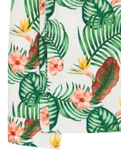 Weekend Offender White Lotus Over-Shirt White Lotus Print -Weekend Offender OSSS24 WHITE LOTUS OVERSHIRT 2447