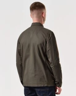 Weekend Offender Vinnie Over-Shirt Castle Green -Weekend Offender OSSS2401 VINNIE CASTLE GREEN 6198 MODEL