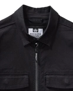 Weekend Offender Formella Over-Shirt Black 13 Weekend Offender Formella Over-Shirt Black -Weekend Offender OSSS2402 FORMELLA BLACK 9743