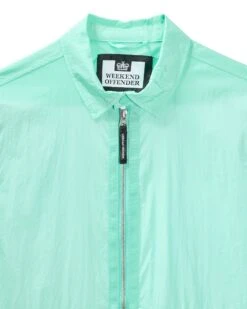 Weekend Offender Zingaro Lightweight Jacket Celeste Green -Weekend Offender OSSS2403 ZINGARO CELESTE 9193