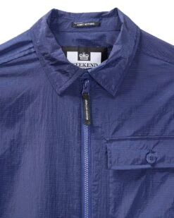Weekend Offender Arapu Over-Shirt Bright Navy -Weekend Offender OSSS2408 ARAPU BRIGHT NAVY 9602
