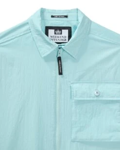 Weekend Offender Arapu Over-Shirt Saltwater Blue -Weekend Offender OSSS2408 ARAPU SALTWATER 9582