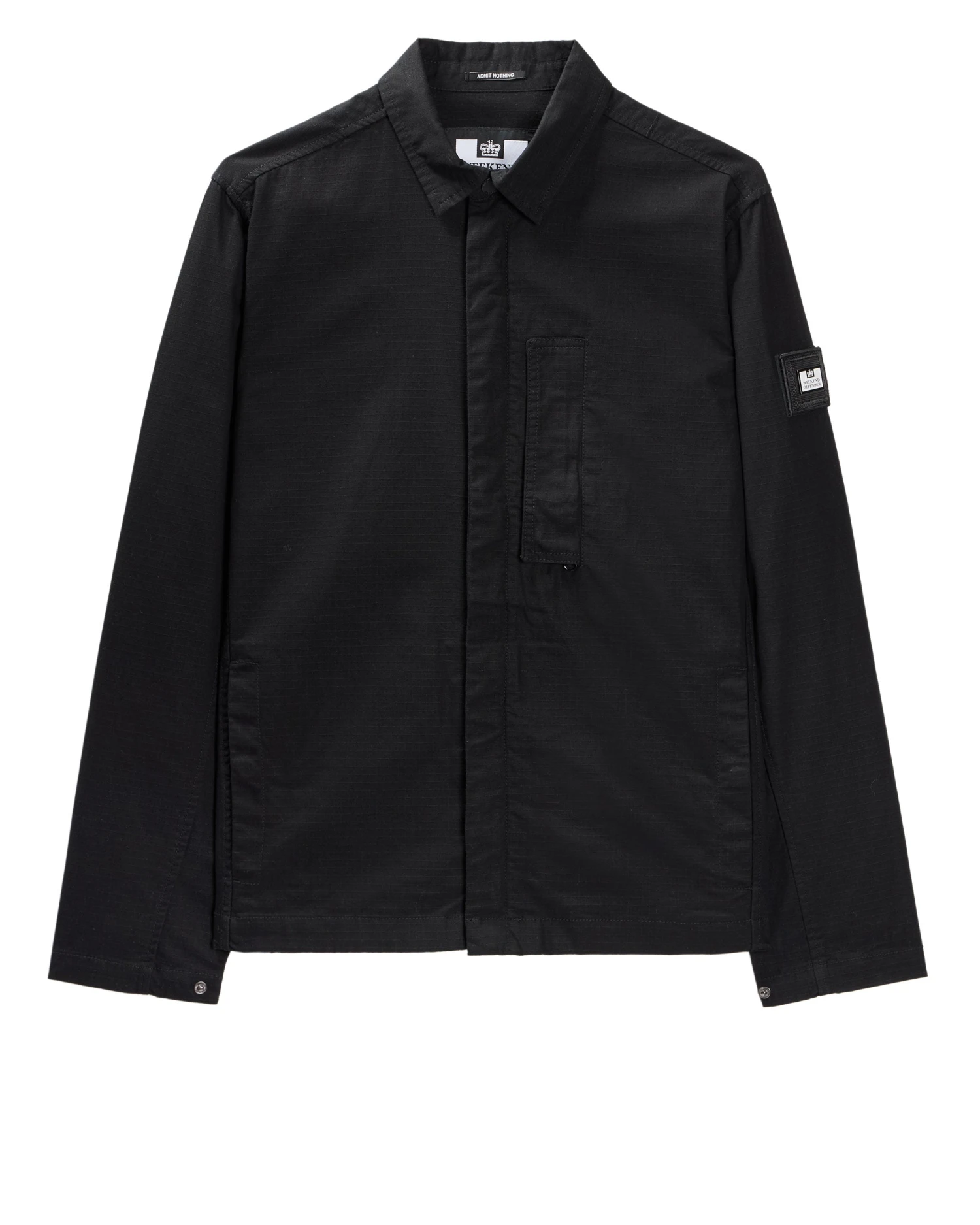 Weekend Offender Porter Over-Shirt Black - Plus Size 1 Weekend Offender Porter Over-Shirt Black - Plus Size