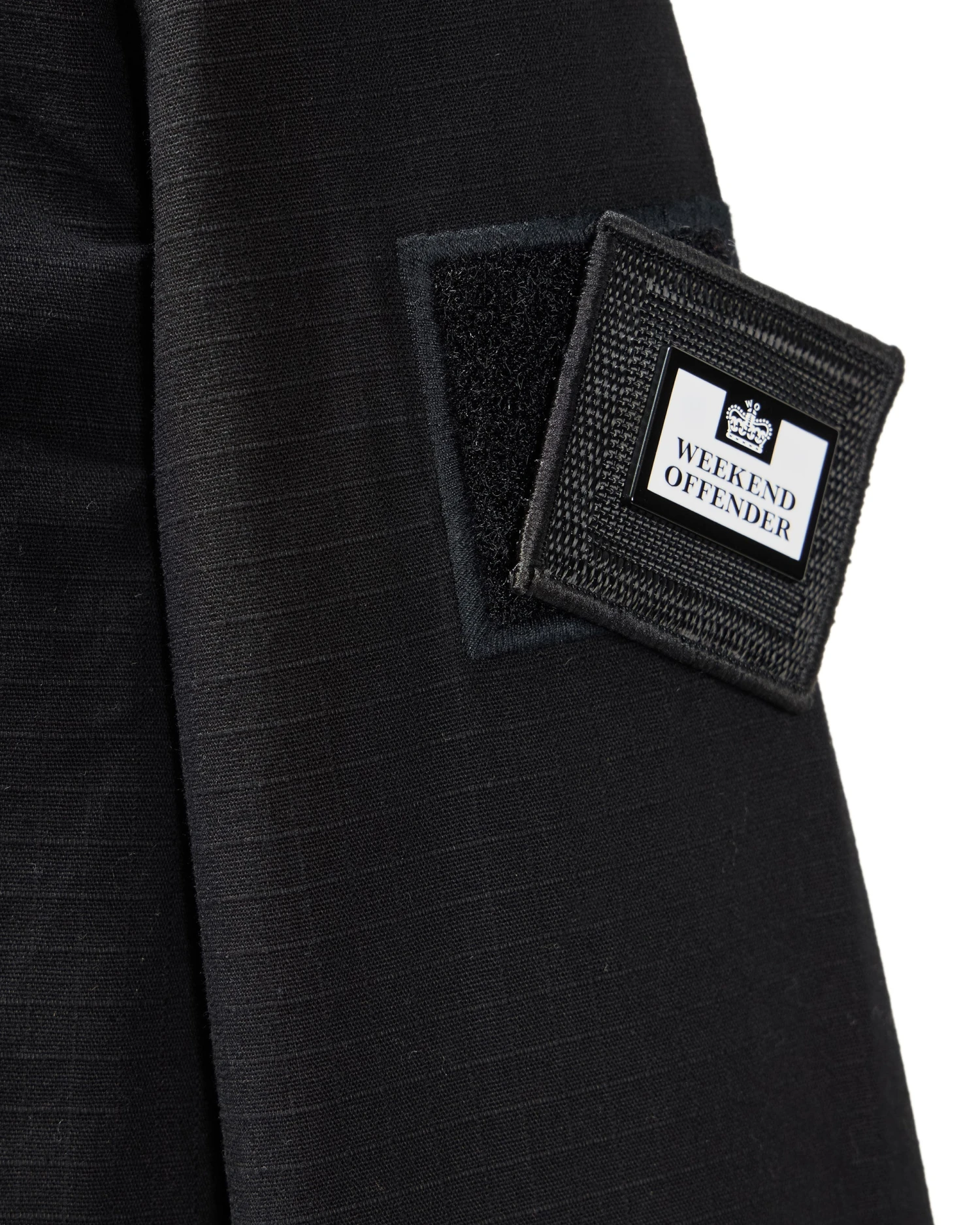 Weekend Offender Porter Over-Shirt Black - Plus Size 7 Weekend Offender Porter Over-Shirt Black - Plus Size - Image 7