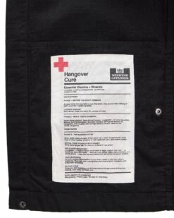 Weekend Offender Porter Over-Shirt Black -Weekend Offender OSSS2409 PORTER BLACK 11898