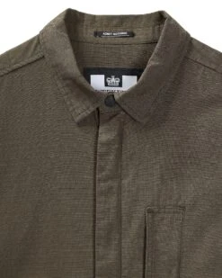 Weekend Offender Porter Over-Shirt Castle Green -Weekend Offender OSSS2409 PORTER CASTLE GREEN 10430WO