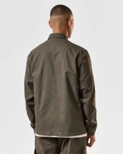 Weekend Offender Porter Over-Shirt Castle Green -Weekend Offender OSSS2409 PORTER CASTLE GREEN 3925 MODEL