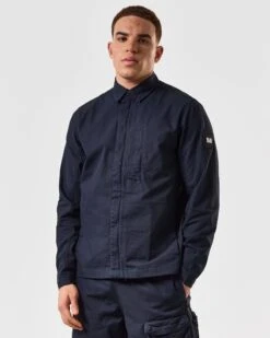 Weekend Offender Porter Over-Shirt Navy -Weekend Offender OSSS2409 PORTER NAVY 5409 MODEL