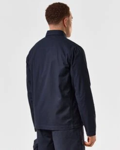 Weekend Offender Porter Over-Shirt Navy -Weekend Offender OSSS2409 PORTER NAVY 5418 MODEL