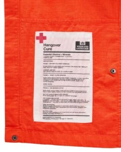 Weekend Offender Porter Over-Shirt Pure Orange -Weekend Offender OSSS2409 PORTER PURE ORANGE 11877