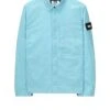 Weekend Offender Porter Over-Shirt Saltwater Blue - Plus Size