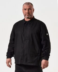 Weekend Offender Porter Over-Shirt Black - Plus Size 10 Weekend Offender Porter Over-Shirt Black - Plus Size -Weekend Offender OSSS2409X PORTER BLACK 8040 PLUS