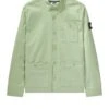 Weekend Offender Tavira Over-Shirt Pale Moss Green