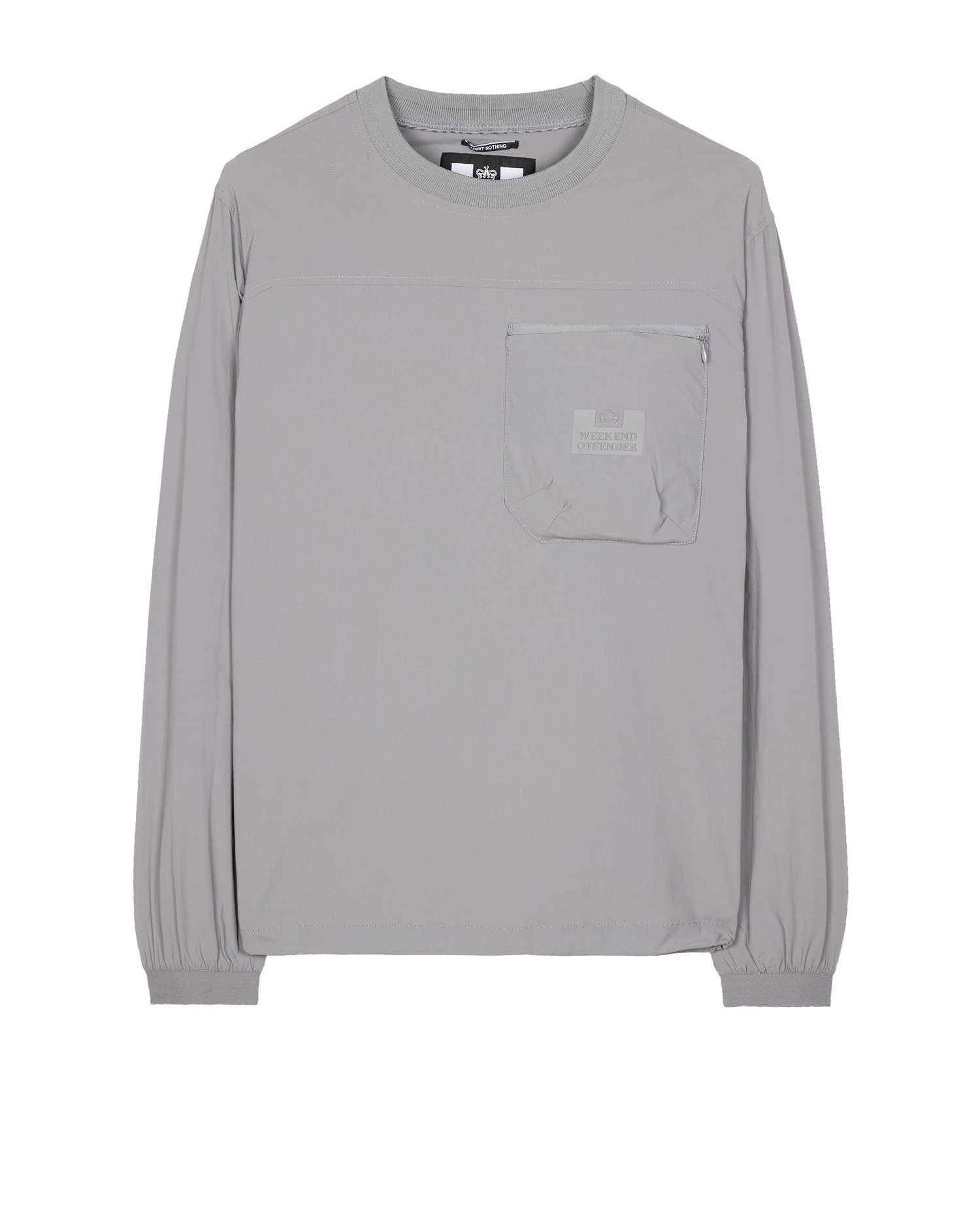 Weekend Offender Capriati Over-Top Light Grey 1 Weekend Offender Capriati Over-Top Light Grey