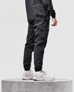 Weekend Offender Pacquiao Combat Pants Black -Weekend Offender OTAW2305 NUNEZ BLACK 1509 MODEL