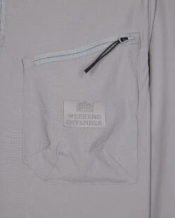 Weekend Offender Nunez Over-Top Light Grey -Weekend Offender OTAW2305 NUNEZ LIGHT GREY 1761