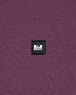 Weekend Offender Rivas Polo Shirt Deep Plum -Weekend Offender POAW23 12 RIVAS DEEP PLUM 2282