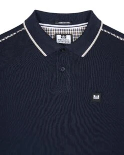 Weekend Offender Carola Long Sleeve Polo Shirt Navy/House Check 11 Weekend Offender Carola Long Sleeve Polo Shirt Navy/House Check -Weekend Offender POAW23 18 CAROLA NAVY 2323