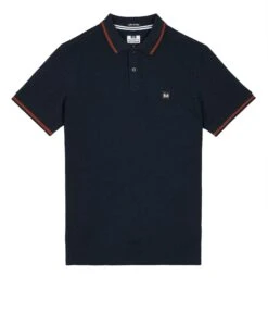 Weekend Offender Colombi Polo Shirt Navy