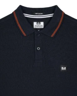 Weekend Offender Colombi Polo Shirt Navy -Weekend Offender POAW2311 COLOMBI NAVY 3838