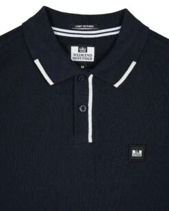 Weekend Offender Rivas Polo Shirt Navy 11 Weekend Offender Rivas Polo Shirt Navy -Weekend Offender POAW2312 RIVAS NAVY 3829
