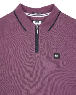 Weekend Offender Shore Polo Shirt Deep Plum -Weekend Offender POAW2313 SHORE DEEP PLUM 6271