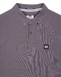 Weekend Offender Schooling Polo Shirt Greystone -Weekend Offender POAW2316 SCHOOLING GREY STONE 6279