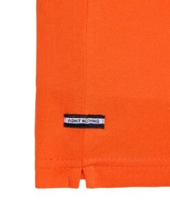 Weekend Offender Caneiros Polo Shirt Orange Fizz -Weekend Offender POSS23 01 CANEIROS ORANGE FIZZ