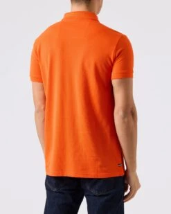 Weekend Offender Caneiros Polo Shirt Orange Fizz -Weekend Offender POSS23 01 CANEIROS ROSEWATER 4204