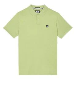 Weekend Offender Monteray Mercerised Polo Shirt Fern Moss