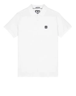 Weekend Offender Monteray Mercerised Polo Shirt White