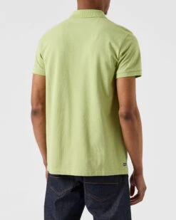 Weekend Offender Caneiros Polo Shirt Fern Moss -Weekend Offender POSS2301 CANEIROS FERN MOSS 4937