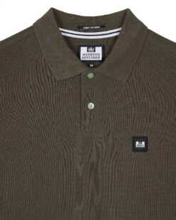 Weekend Offender Caneiros Polo Shirt Castle Green -Weekend Offender POSS2401 CANEIROS CASTLE GREEN 10758