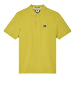 Weekend Offender Caneiros Polo Shirt Limeish Green