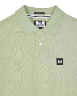 Weekend Offender Caneiros Polo Shirt Pale Moss Green -Weekend Offender POSS2401 CANEIROS PALE MOSS 10768