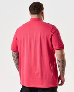 Weekend Offender Caneiros Polo Shirt Anthurium Pink - Plus Size -Weekend Offender POSS2401X CANEIROS ANTHURIUM 8180 PLUS