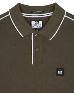 Weekend Offender Astola Polo Shirt Castle Green -Weekend Offender POSS2402 ASTOLA CASTLE GREEN 10994